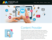 Tablet Screenshot of mocoplus.com